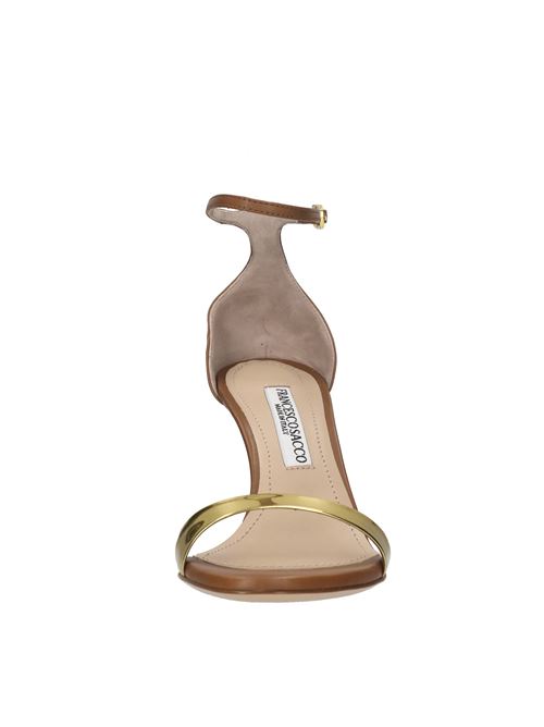 Sandali in pelle FRANCESCO SACCO | 7035 NAPPASELLA-ORO